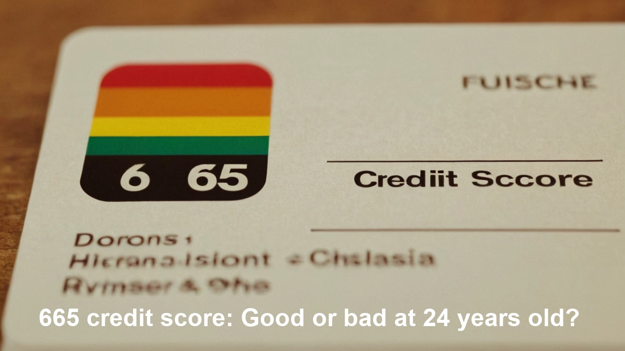 665 credit score: Good or bad at 24 years old?
