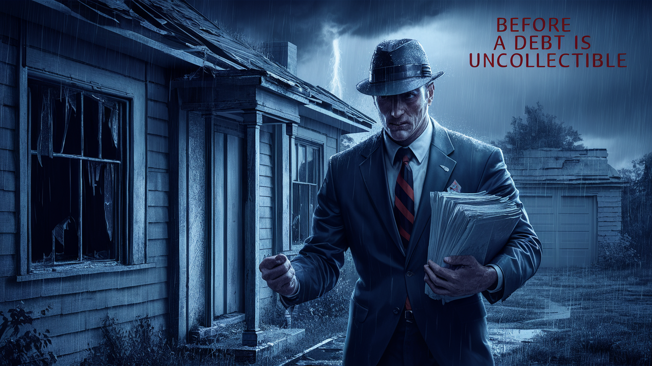 How long before a debt is uncollectible?