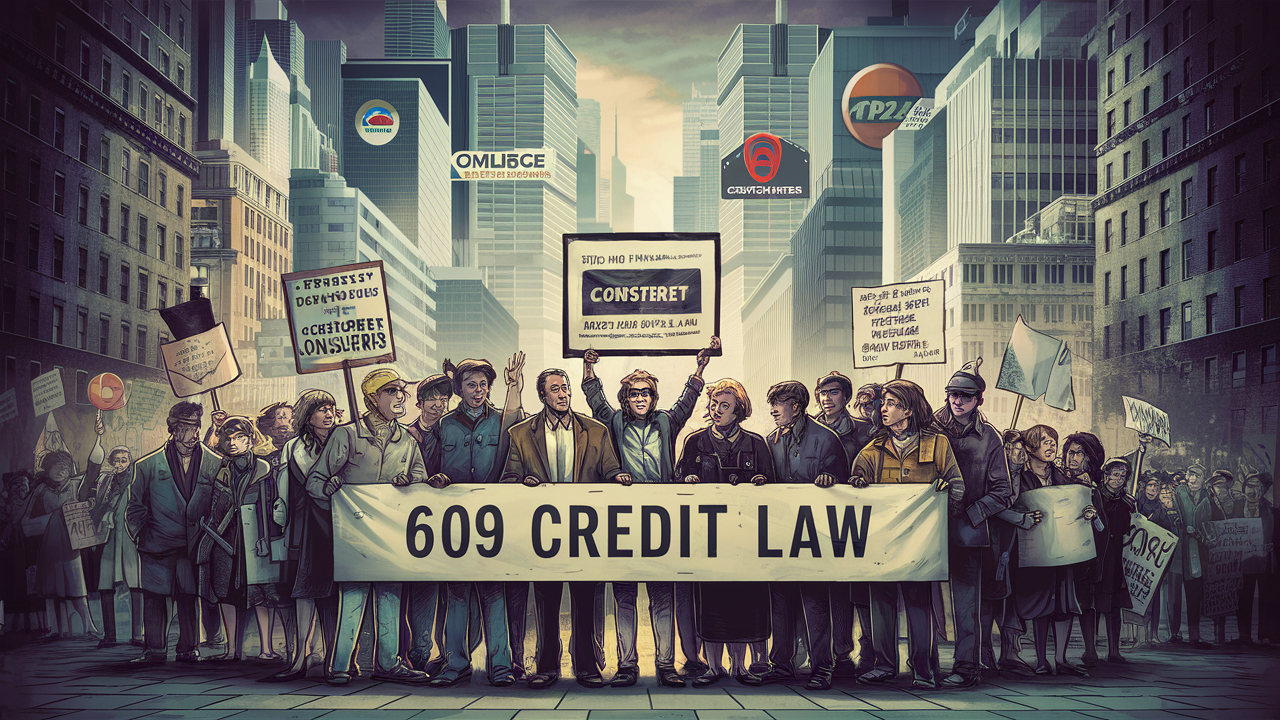 What is the 609 credit law?