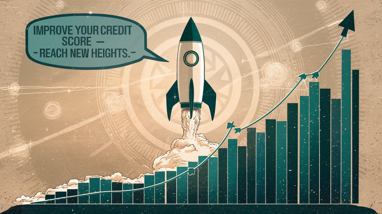 What is the only proven way to improve your credit score?