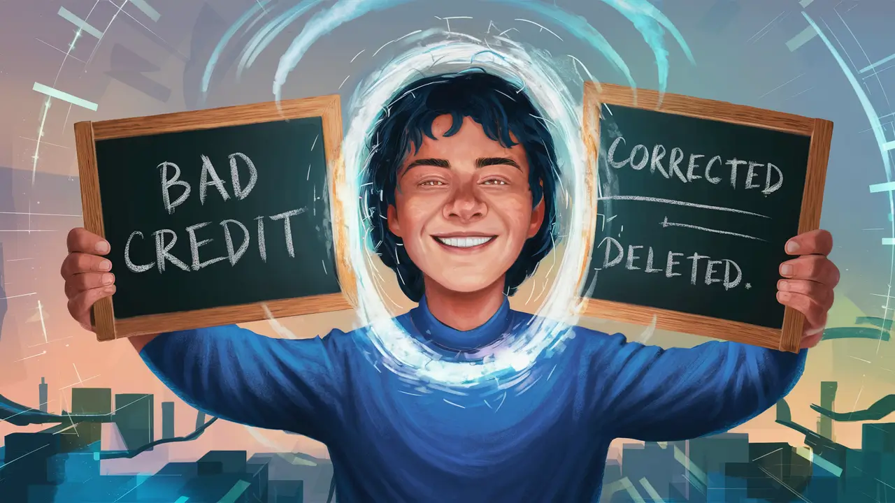 Can bad credit be corrected or deleted?