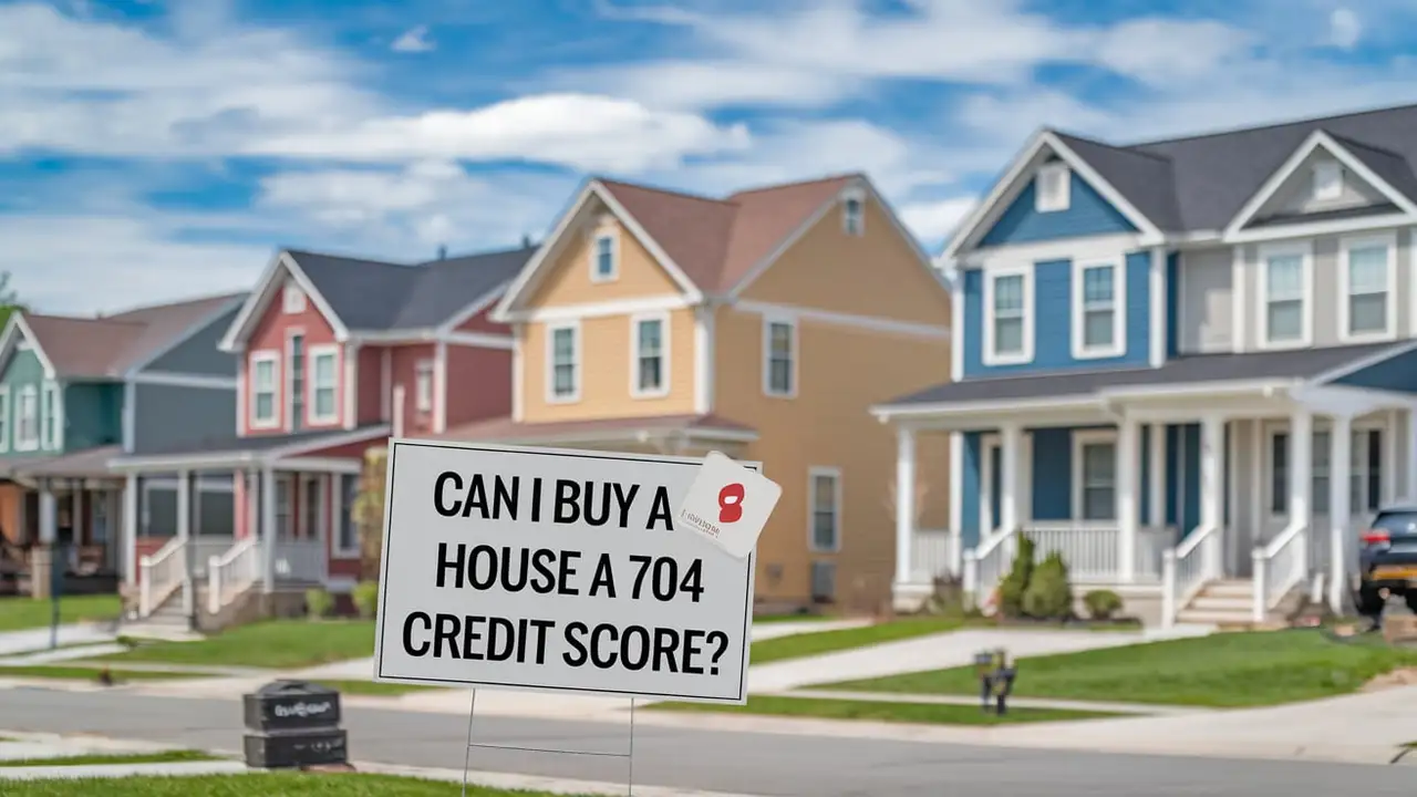 Can I buy a house with a 704 credit score?