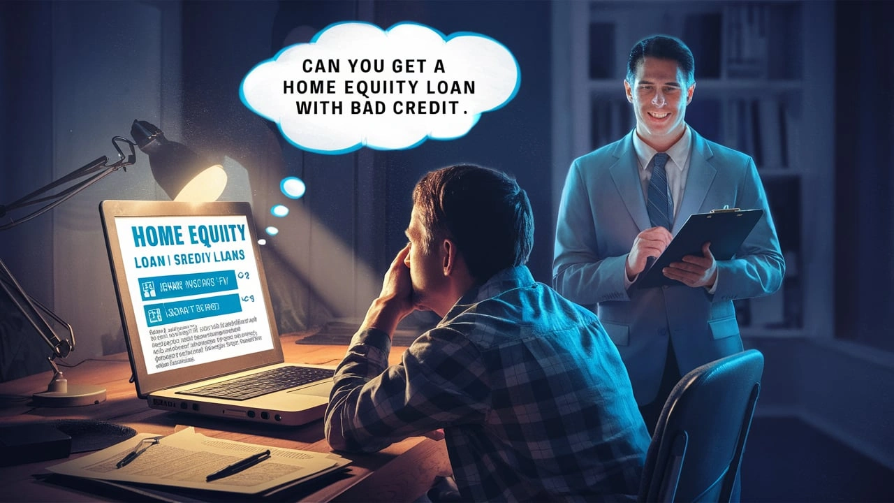 Can You Get A Home Equity Loan With Bad Credit?