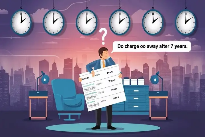 Do charge offs go away after 7 years?