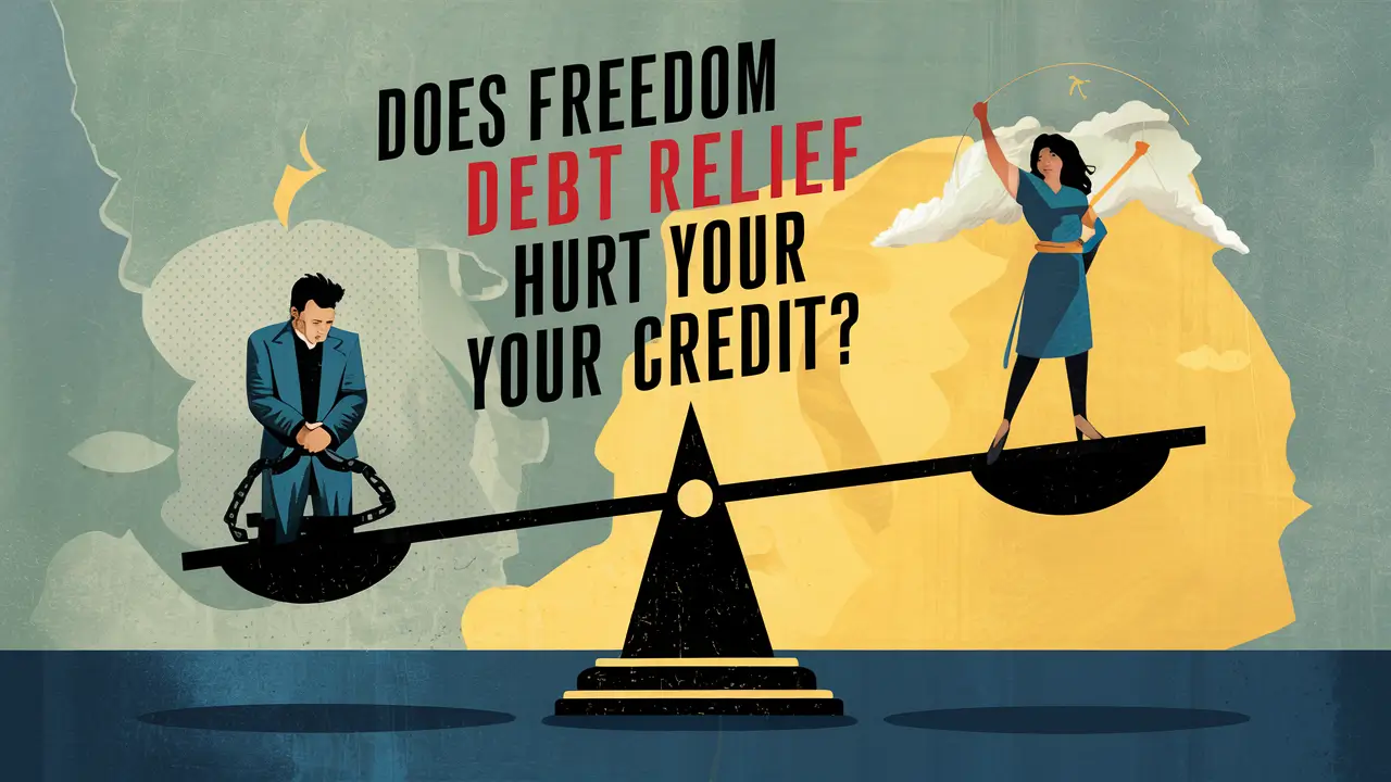 Does Freedom Debt Relief hurt your credit?