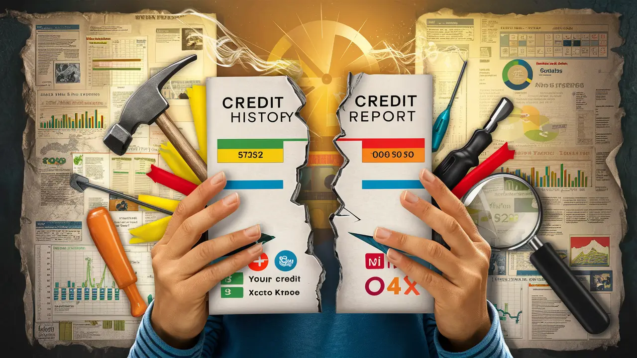 How can I fix my bad credit history?