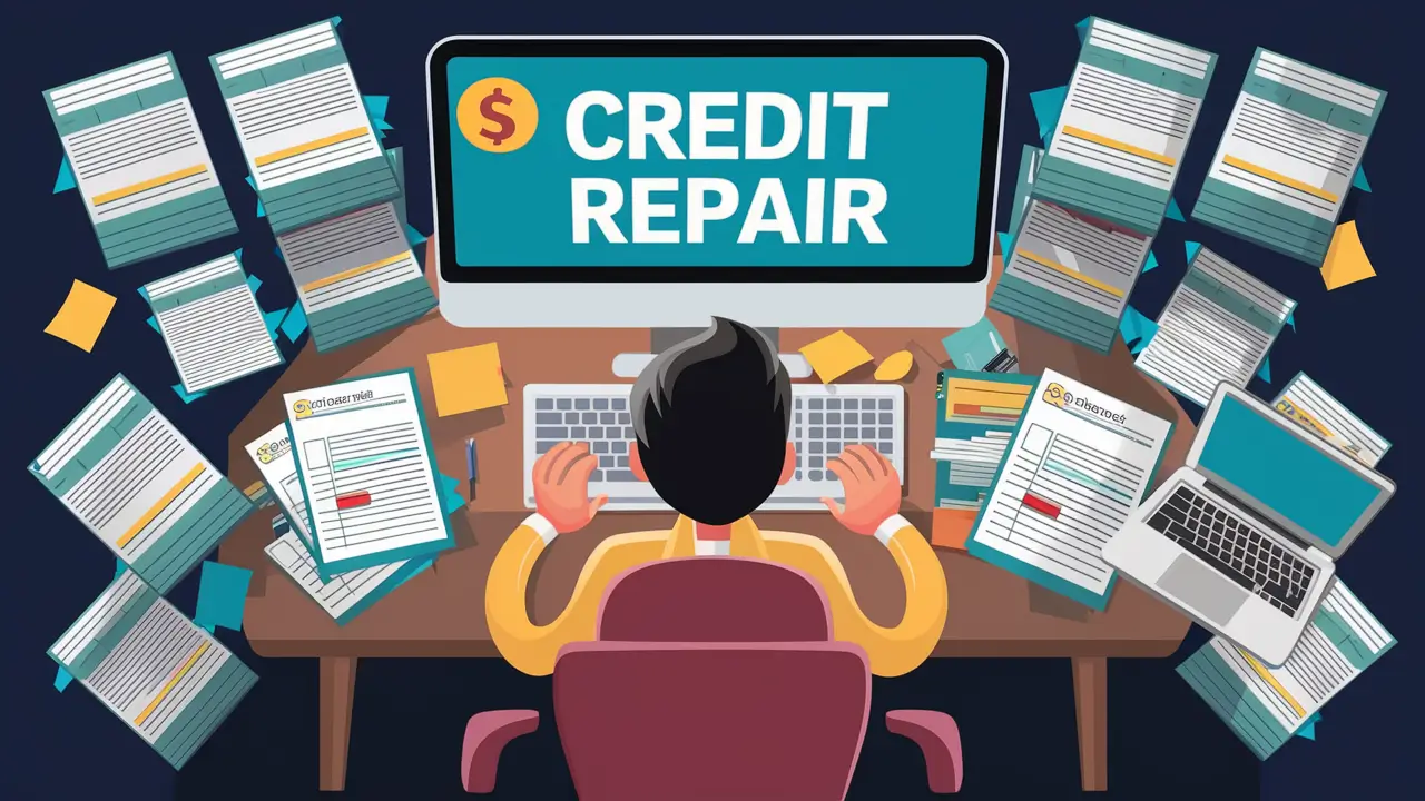 How do I clear my bad credit score?