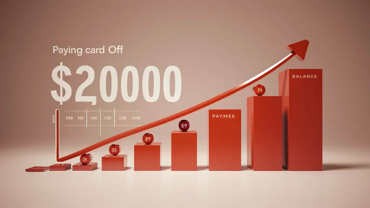How long will it take to pay off $20,000 in credit card debt?