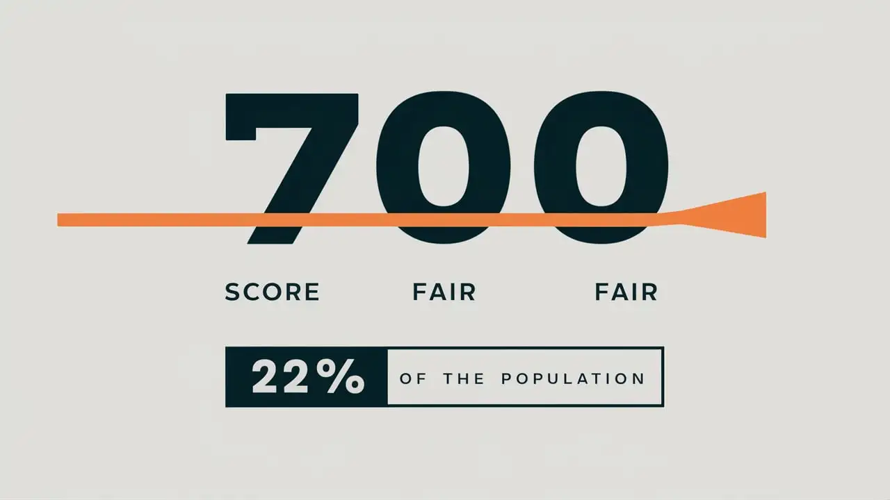 How many people have a 700 FICO score?