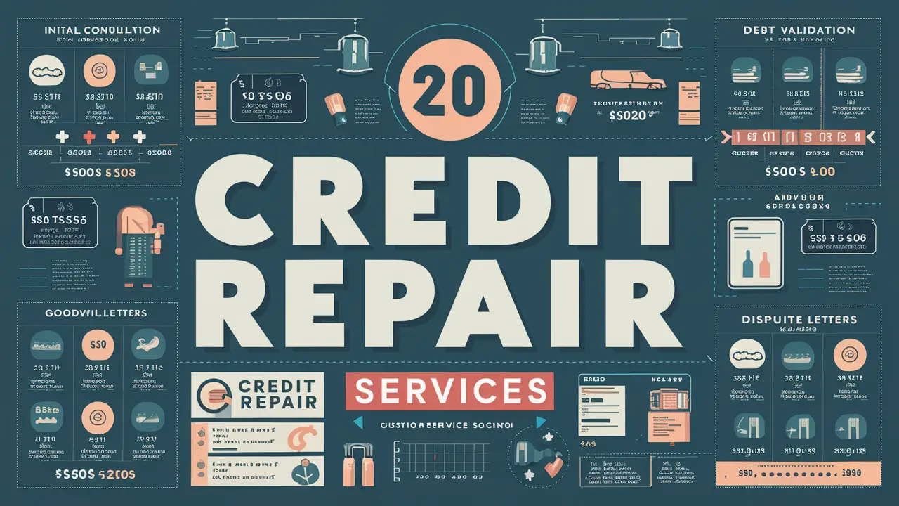 How much do credit repair people cost?