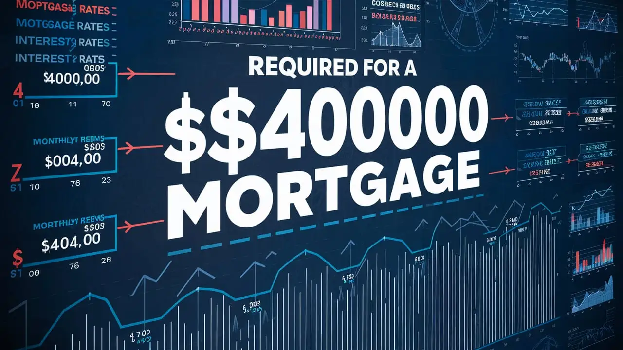 How much income do I need for a $400,000 mortgage?