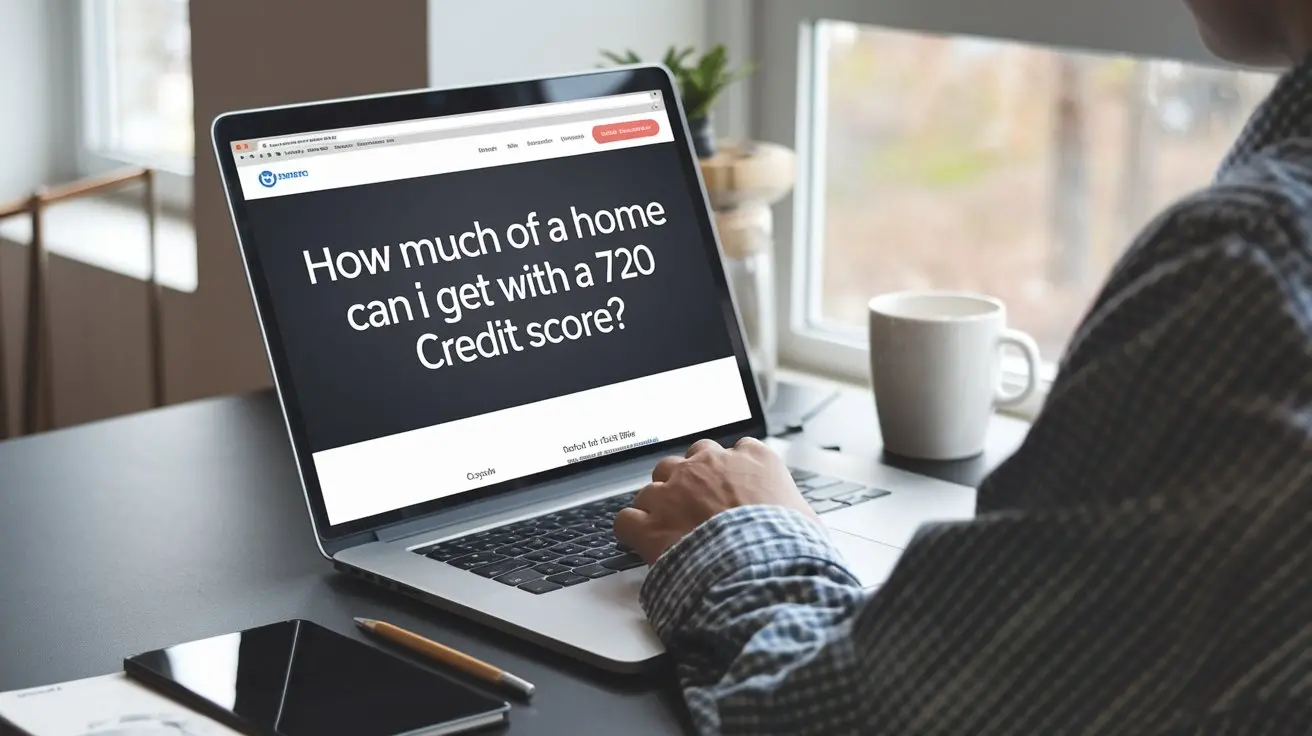 How much of a home loan can I get with a 720 credit score?