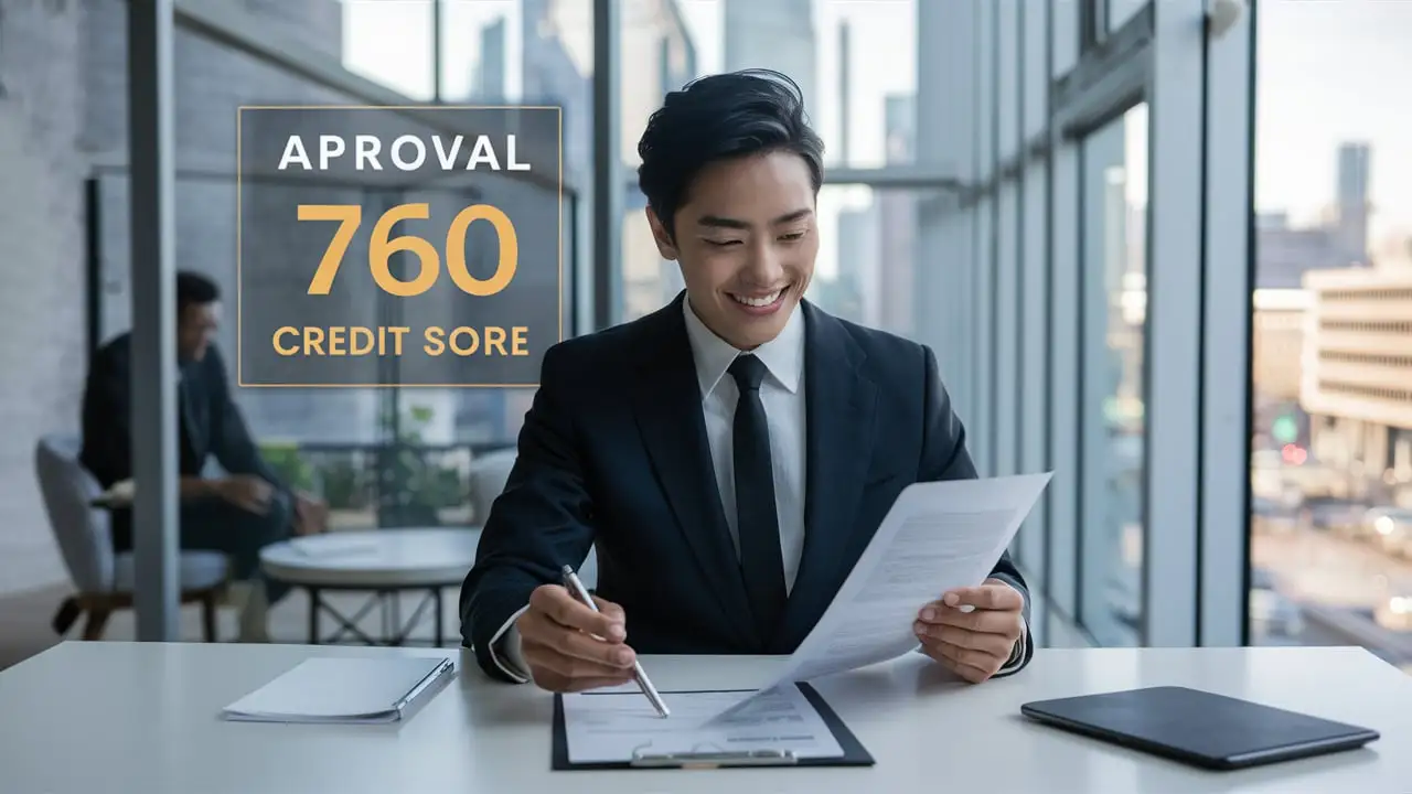 How much of a loan can I get with a 760 credit score?