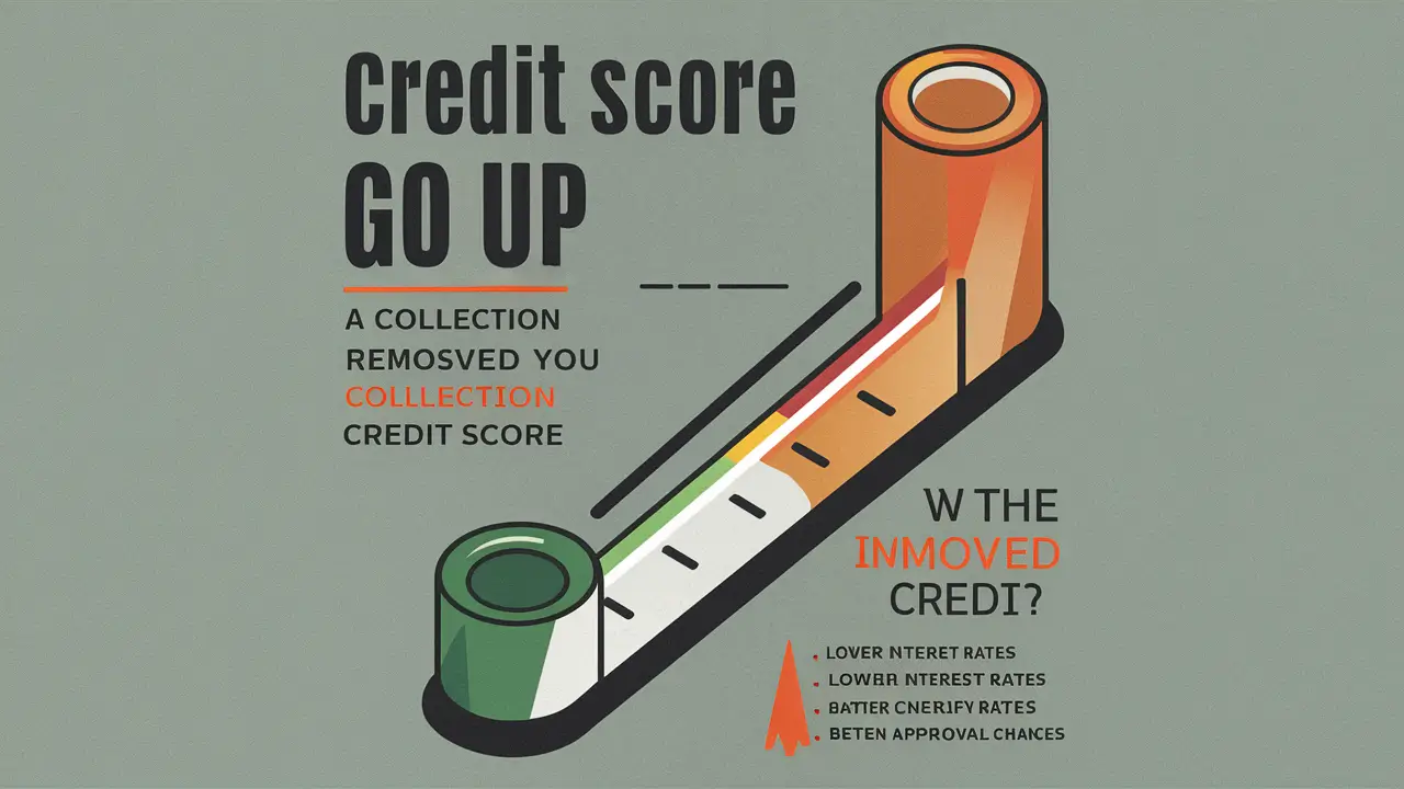 How much will my credit score go up if I remove a collection?