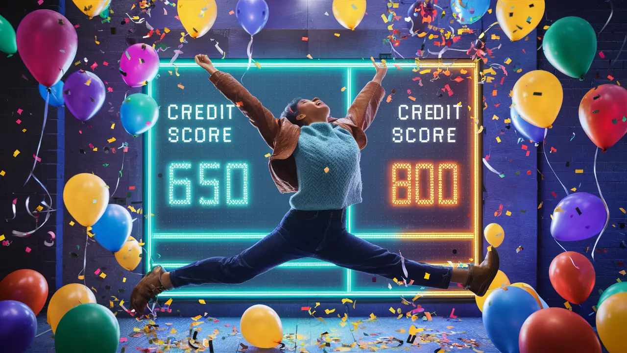 How to get 800 credit score from 650?