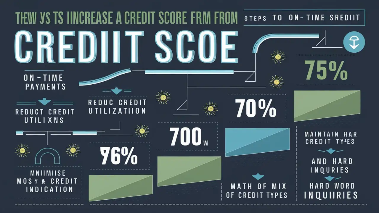 How to go from 700 to 750 credit score?