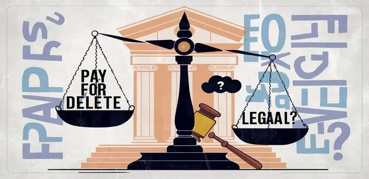 Is pay for delete legal?