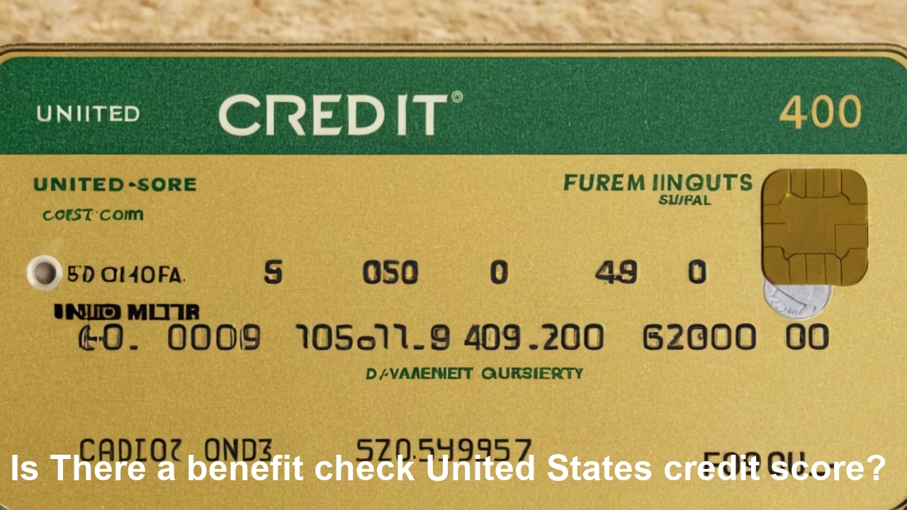Is There a benefit check United States credit score?