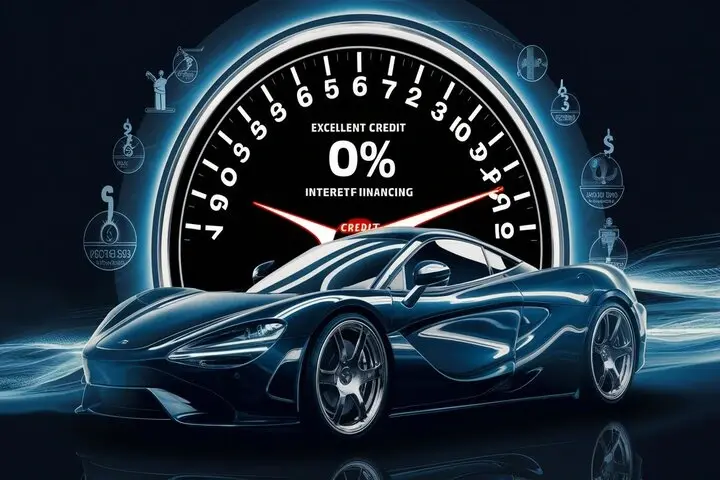 What credit score do you need to get 0% interest on a car?