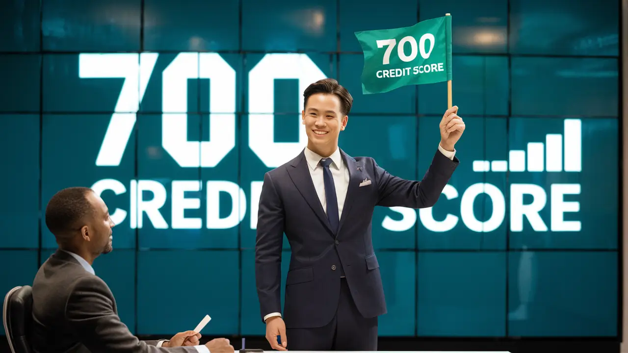 What does a 700 credit score mean?