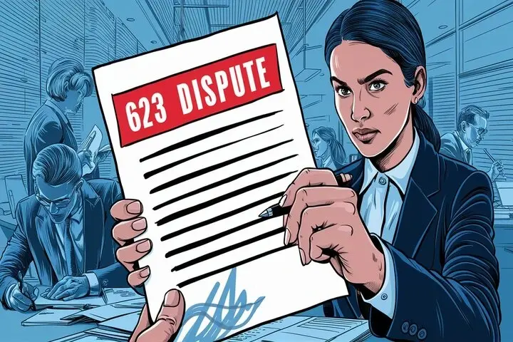 What is a 623 dispute letter?